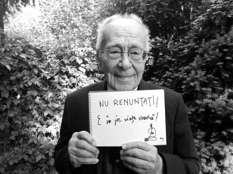 Mesajul emoţionant al soţiei lui Mihai Şora în ziua înmormântării filosofului