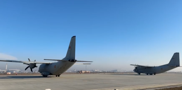 VIDEO | România a trimis ajutoare în Siria, cu două aeronave militare