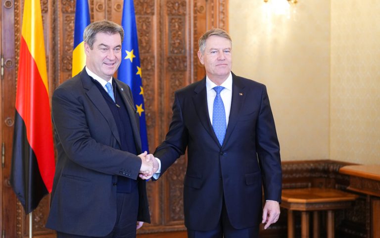 Premierul landului Bavaria l-a asigurat pe preşedintele Iohannis de întreaga sa susţinere pentru aderarea României la Schengen