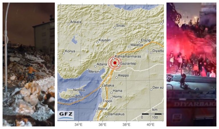 Deadly major earthquake hits Turkey killing nearly 200