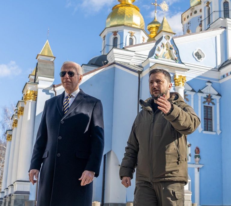Joe Biden makes surprise visit to Ukraine