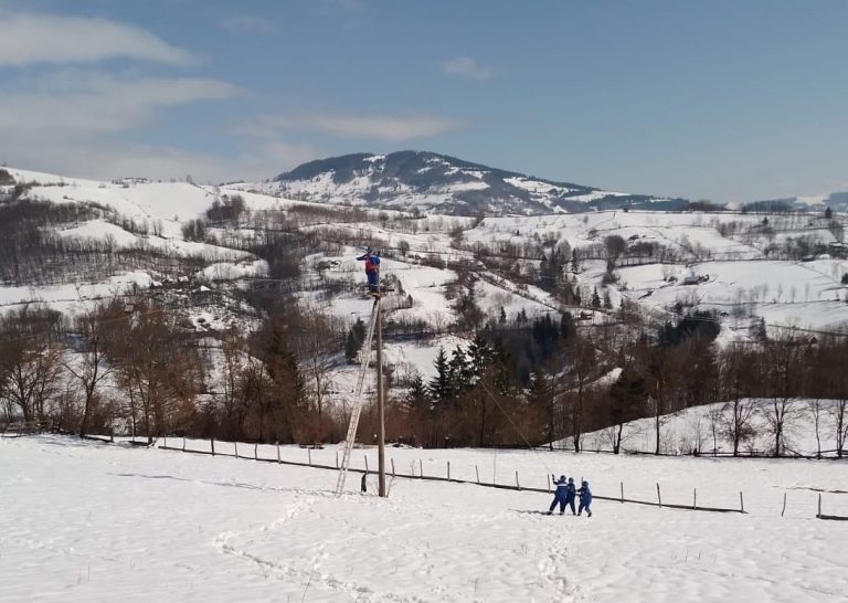 Cea mai gravă avarie a reţelelor de medie şi înaltă tensiune care a avut loc vreodată în zona Munților Apuseni