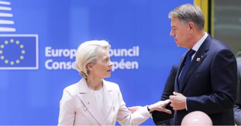 Iohannis a discutat cu Ursula von der Leyen: Am fost de acord că trebuie să consolidăm securitatea social media