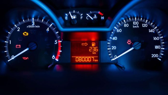 Odometru tablou bord