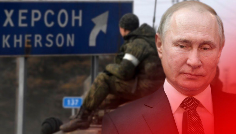 Putin s-a întâlnit cu militari ruşi în regiunile ucrainene Herson şi Lugansk, le-a făcut urări de Paşte şi le-a dat „copii ale unor icoane”