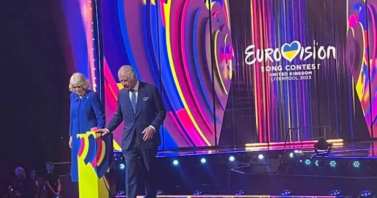 Regele Charles al III-lea a prezentat scena oficială a concursului Eurovision 2023