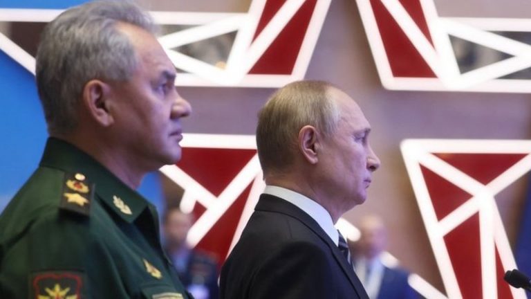ISW, sursă de la Kremlin: Putin i-a cerut lui Șoigu oprirea contraofensivei ucrainene până în octombrie