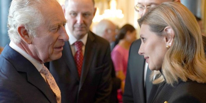 Regele Charles Olena Zelenska