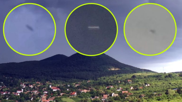 VIDEO | OZN de formă cilindrică, filmat cu o dronă în vecinătatea României