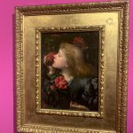 Ellen Terry, young bride of Frederic Watts exhibited at Love Stories exhibition, Bucharest