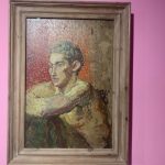 Self-portrait of artist Duncan Grant at Love Stories exhibition at Art Safari by National Portrait Gallery