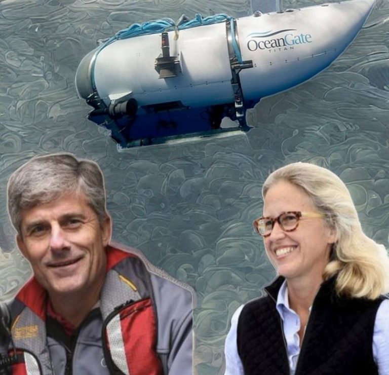 Soţia pilotului submersibilului Titan, descendenta unui cuplu mort pe Titanic