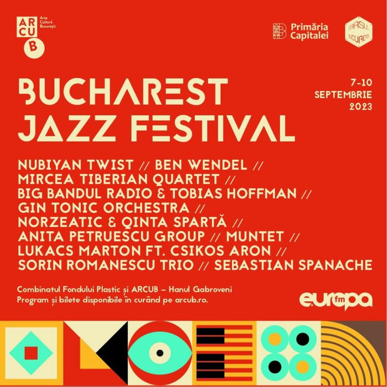 Bucharest Jazz Festival, între 7 şi 10 septembrie