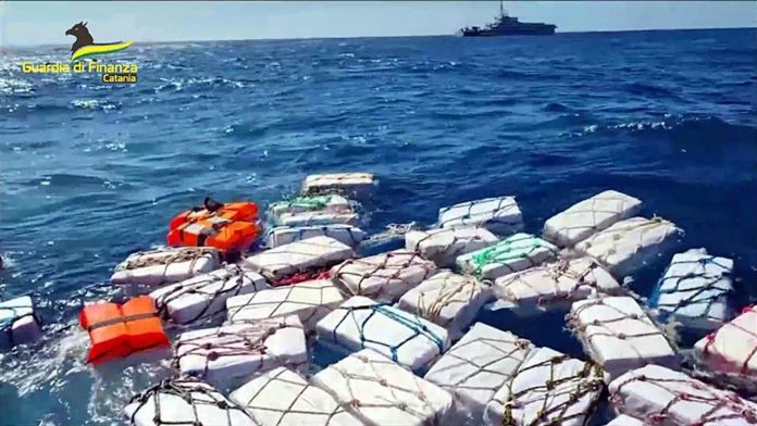 Cocaina capturată in Italia