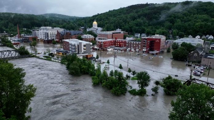 Inundatii Vermont