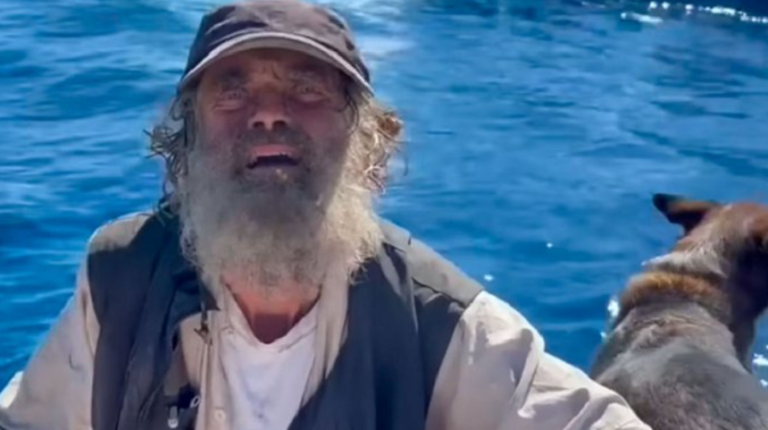 VIDEO | Un marinar australian şi cățelușa sa au supravieţuit două luni în derivă în Oceanul Pacific