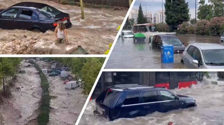 VIDEO | Inundaţii impresionante în Zaragoza, în nordul Spaniei