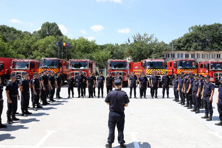 România trimite un nou modul de intervenţie pentru stingerea incendiilor din Grecia