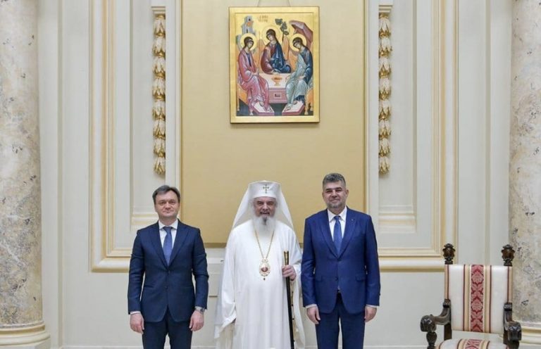 Premierul Republicii Moldova, în vizită privată la București / A participat la aniversarea Patriarhului Daniel
