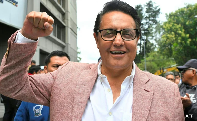Ecuadorian presidential candidate shot dead in political rally