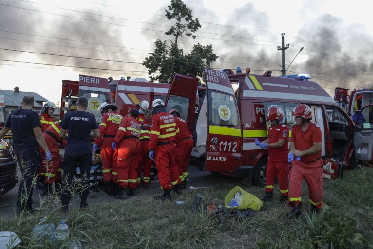 Bilanţul exploziei de la staţia GPL din Crevedia a ajuns la 6 morţi /  Încă o persoană care a suferit arsuri a decedat