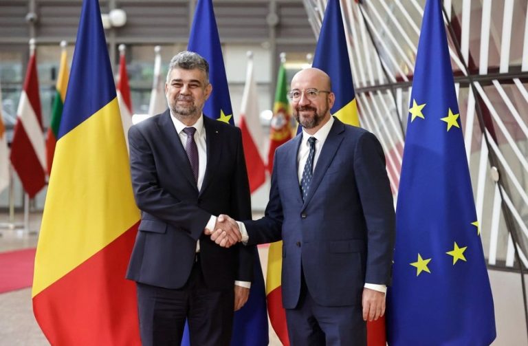 Ciolacu: Preşedintele Consiliului European mi-a reconfirmat susţinerea sa totală pentru aderarea României la spaţiul Schengen
