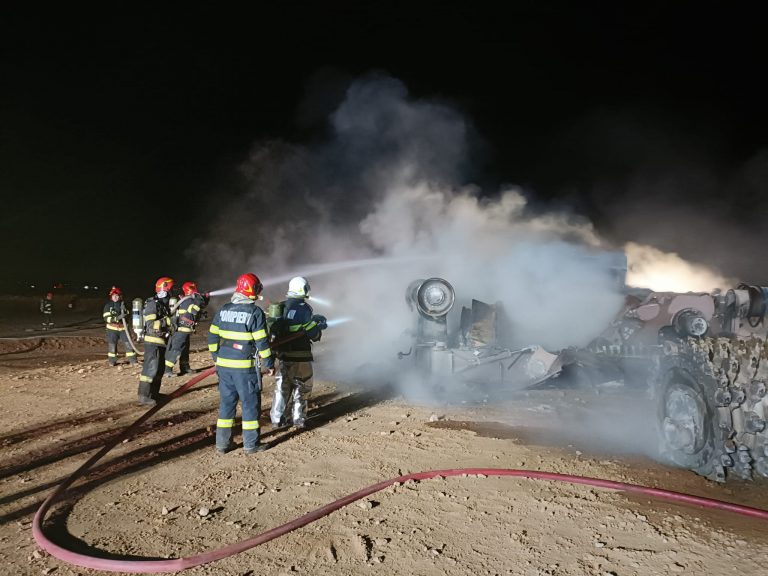 Explozie uriașă la o magistrală de gaz, pe şantierul Autostrăzii Moldova / Patru muncitori au murit şi alţi cinci au fost răniţi
