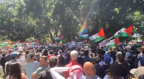 VIDEO | Mii de persoane au participat la mitinguri pro-palestiniene în Australia
