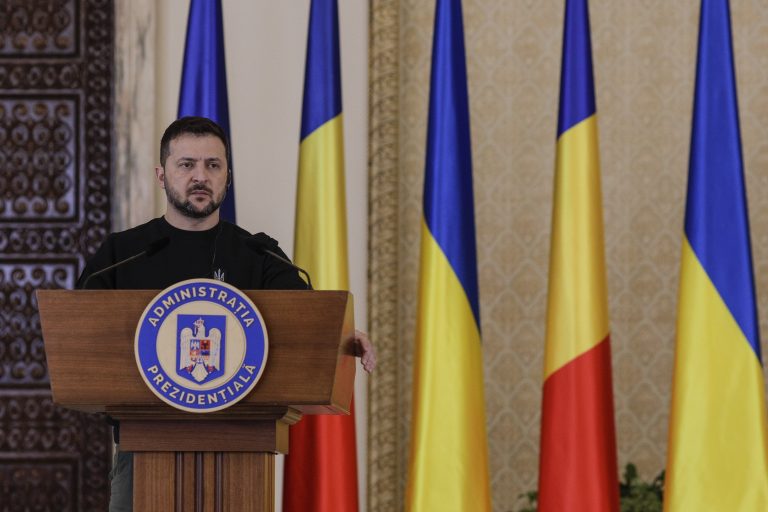 Zelenski: Sunt recunoscător partenerilor noştri români pentru substanţa reală a activităţii noastre comune