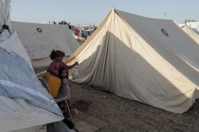 Tabără în Fâșia Gaza