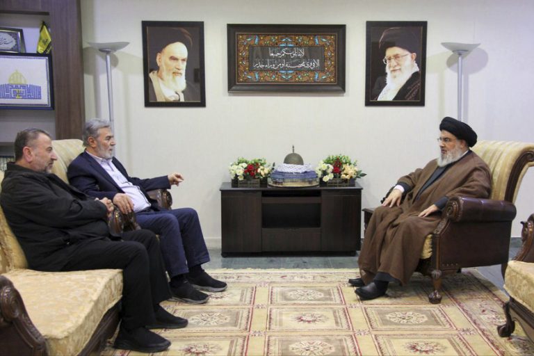 Şeful Hezbollah s-a întâlnit cu liderii Jihadului Islamic și Hamas / Ce au discutat