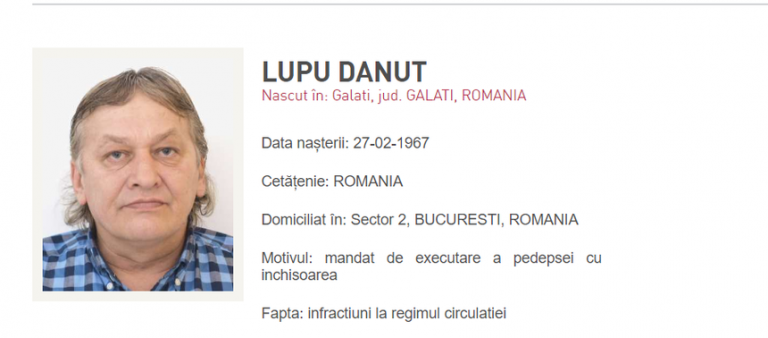 Fostul fotbalist Dănuţ Lupu, condamnat definitiv la închisoare pentru conducerea unui vehicul fără permis de conducere