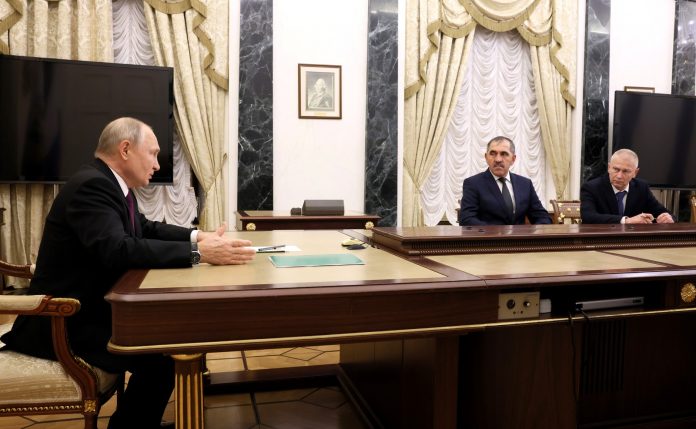 vladimir putin iunus bek evkurov andrei trosev