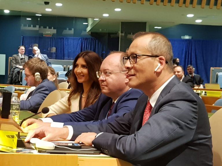 Bogdan Aurescu, primul român votat judecător la Curtea Internaţională de Justiţie. Aurescu: „pentru prima dată în istoria CIJ, un avocat rus nu este ales”