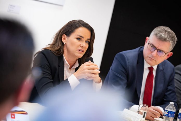 Europarlamentari UDMR au participat la o întâlnire cu uşile închise la Bruxelles cu preşedinta Ungarei, Katalin Novak