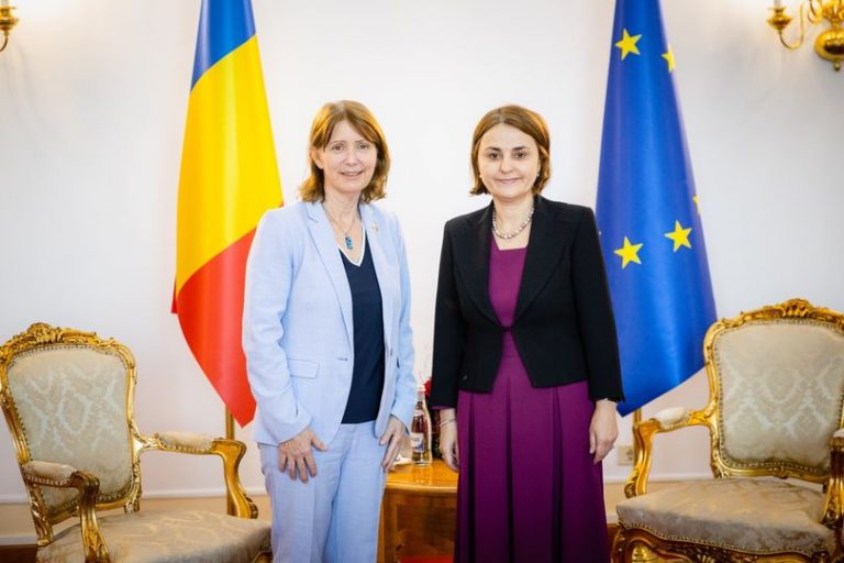 Ministrul Luminiţa Odobescu, discuţii cu ambasadorul SUA, Kathleen Kavalec, despre situația de securitate în zona Mării Negre și Orientul Mijlociu