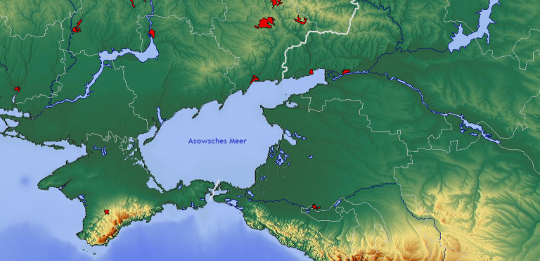 Azov, mare internă a Rusiei – proiect de lege depus în Dumă