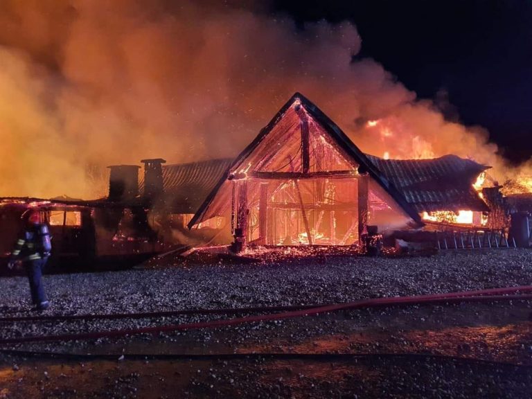 Incendiu la pensiunea Ferma Dacilor. A fost găsită a şaptea victimă, un copil