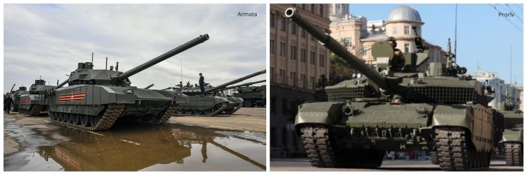 „Blindaj” pentru evitarea sancțiunilor: din ce țări occidentale e ajutată Rusia să-și producă tancurile „Armata” și „Prorîv”