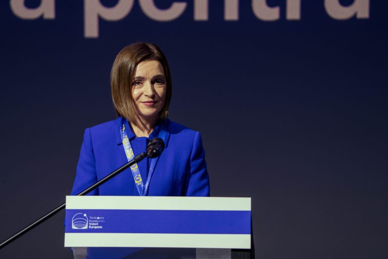 Moldovan authorities to decide whether anti-corruption president can accept 30,000-euro democracy award