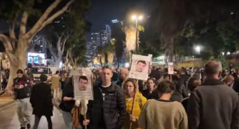 VIDEO | Protest la Tel Aviv împotriva guvernului Netanyahu