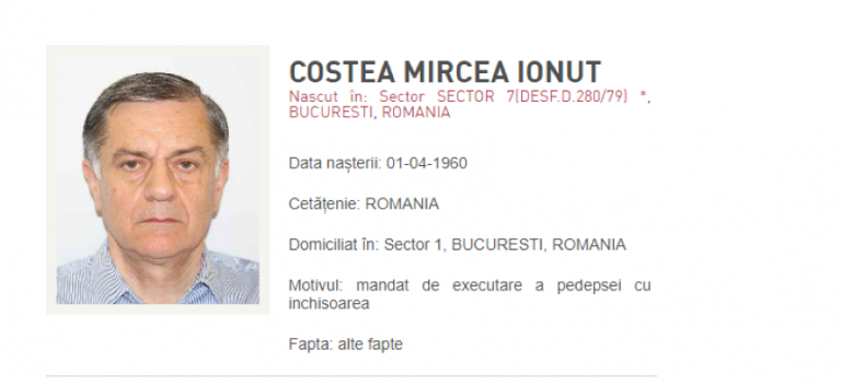 Ionuț Costea, cumnatul lui Mircea Geoană, localizat. Va fi cerută extrădarea