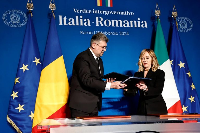 Premierul Ciolacu: România şi Italia trec într-o nouă etapă de dezvoltare a Parteneriatului strategic consolidat