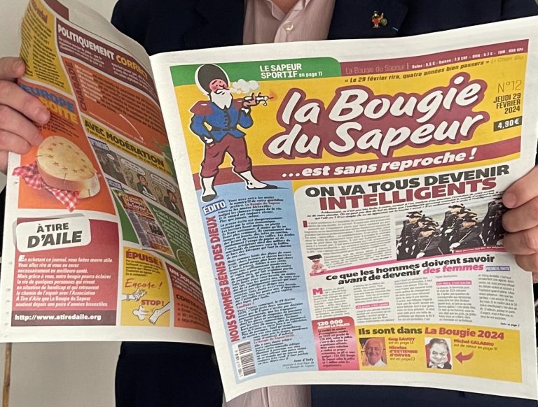 Cititorii francezi se bucură de singurul ziar din lume care apare o dată la patru ani, în anii bisecți