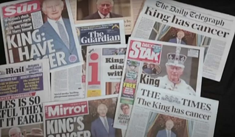 Diagnosticul şocant al regelui Charles al III-lea, pe prima pagină a ziarelor britanice