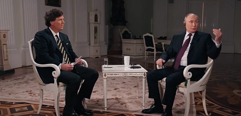 Kievul, despre interviul lui Tucker Carlson cu Putin: Este o încercare de a legitima agresiunea rusă