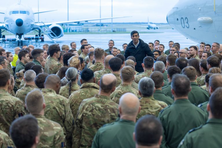UK to provide extra £500m to Ukraine, pledges to increase spending on defense