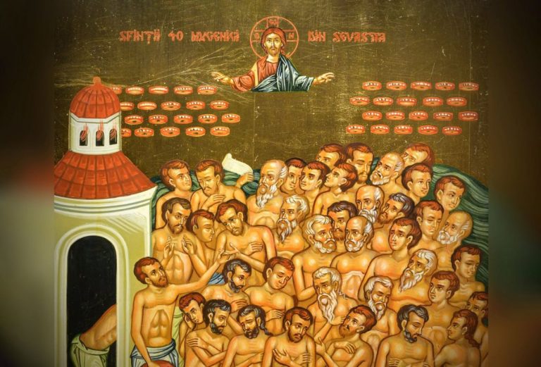 Sfinţii 40 de Mucenici din Sevastia, comemoraţi prin slujbe şi prepararea mucenicilor
