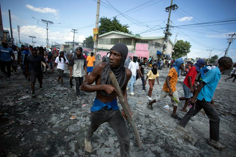Less discussed in the media: the ongoing crisis in Haiti
