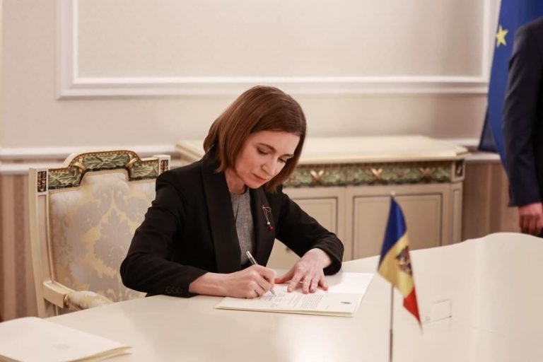 Maia Sandu, la doi ani de la cererea de aderare la UE: Am făcut paşi hotărâţi pe calea europeană. Avem mult de lucru